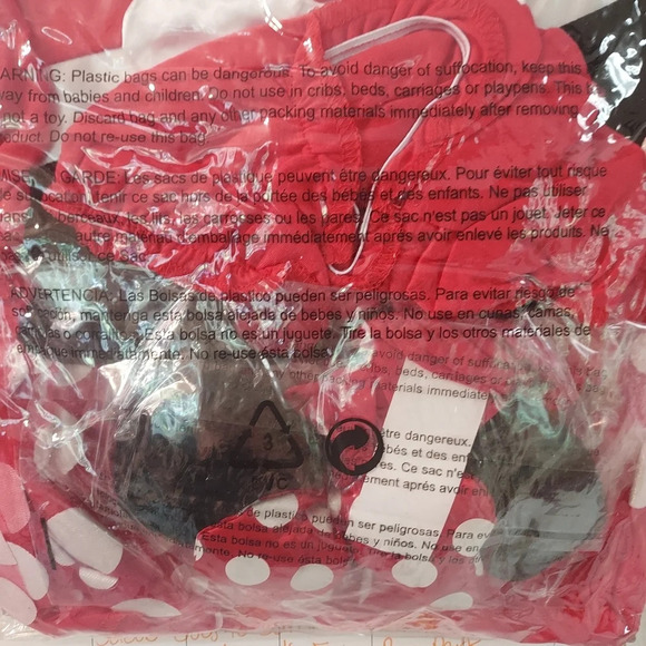 Disney Baby Minnie Mouse Outfit Halloween Costume in Size 12-18 Months COMPLETE - Picture 8 of 13